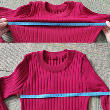 Load image into Gallery viewer, Winter Warm Knitted T Shirt Women Autumn Winter Warm Long Sleeve