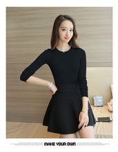 Load image into Gallery viewer, Winter Warm Knitted T Shirt Women Autumn Winter Warm Long Sleeve