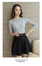 Load image into Gallery viewer, Winter Warm Knitted T Shirt Women Autumn Winter Warm Long Sleeve