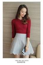 Load image into Gallery viewer, Winter Warm Knitted T Shirt Women Autumn Winter Warm Long Sleeve