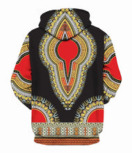 Load image into Gallery viewer, Casual Hooded Sweatshirt Men Women Fashion African Dashiki Print Hoodies Sweatshirts Men Hip Hop Hoodie Tracksuit