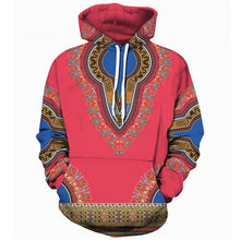 Load image into Gallery viewer, Casual Hooded Sweatshirt Men Women Fashion African Dashiki Print Hoodies Sweatshirts Men Hip Hop Hoodie Tracksuit