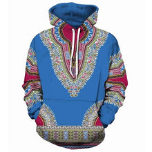 Load image into Gallery viewer, Casual Hooded Sweatshirt Men Women Fashion African Dashiki Print Hoodies Sweatshirts Men Hip Hop Hoodie Tracksuit