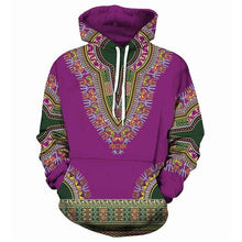 Load image into Gallery viewer, Casual Hooded Sweatshirt Men Women Fashion African Dashiki Print Hoodies Sweatshirts Men Hip Hop Hoodie Tracksuit