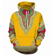 Load image into Gallery viewer, Casual Hooded Sweatshirt Men Women Fashion African Dashiki Print Hoodies Sweatshirts Men Hip Hop Hoodie Tracksuit